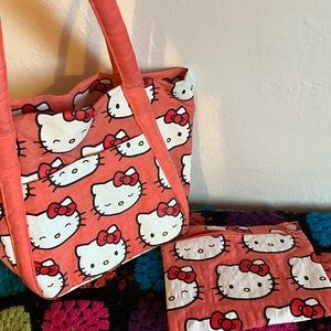 Hello Kitty baggu cloud bag